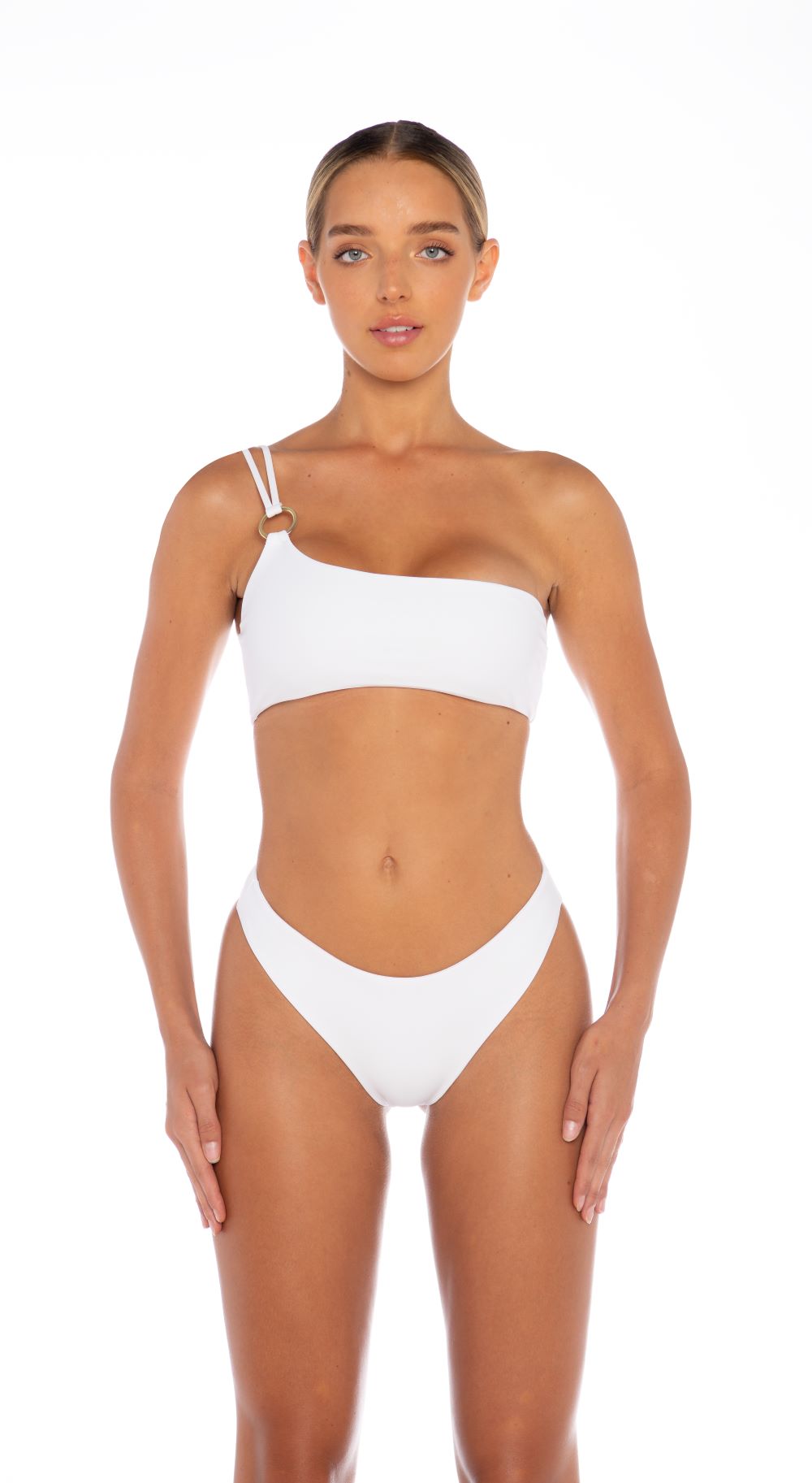 AW/24-005 ASYMETRICAL BANDEAU WITH DOUBLE STRAP + RING