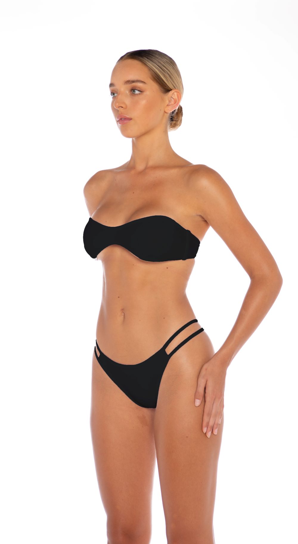 AW/24-001 Strapless Bandeau + Clasp Back Top