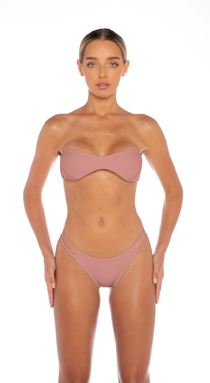 AW/24-001 Strapless Bandeau + Clasp Back Top