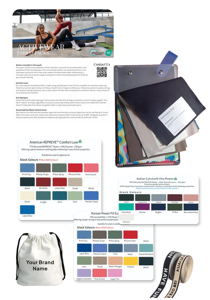 Activewear Fabric Pack — Swimwear Bali – Shop Swimwear Bali