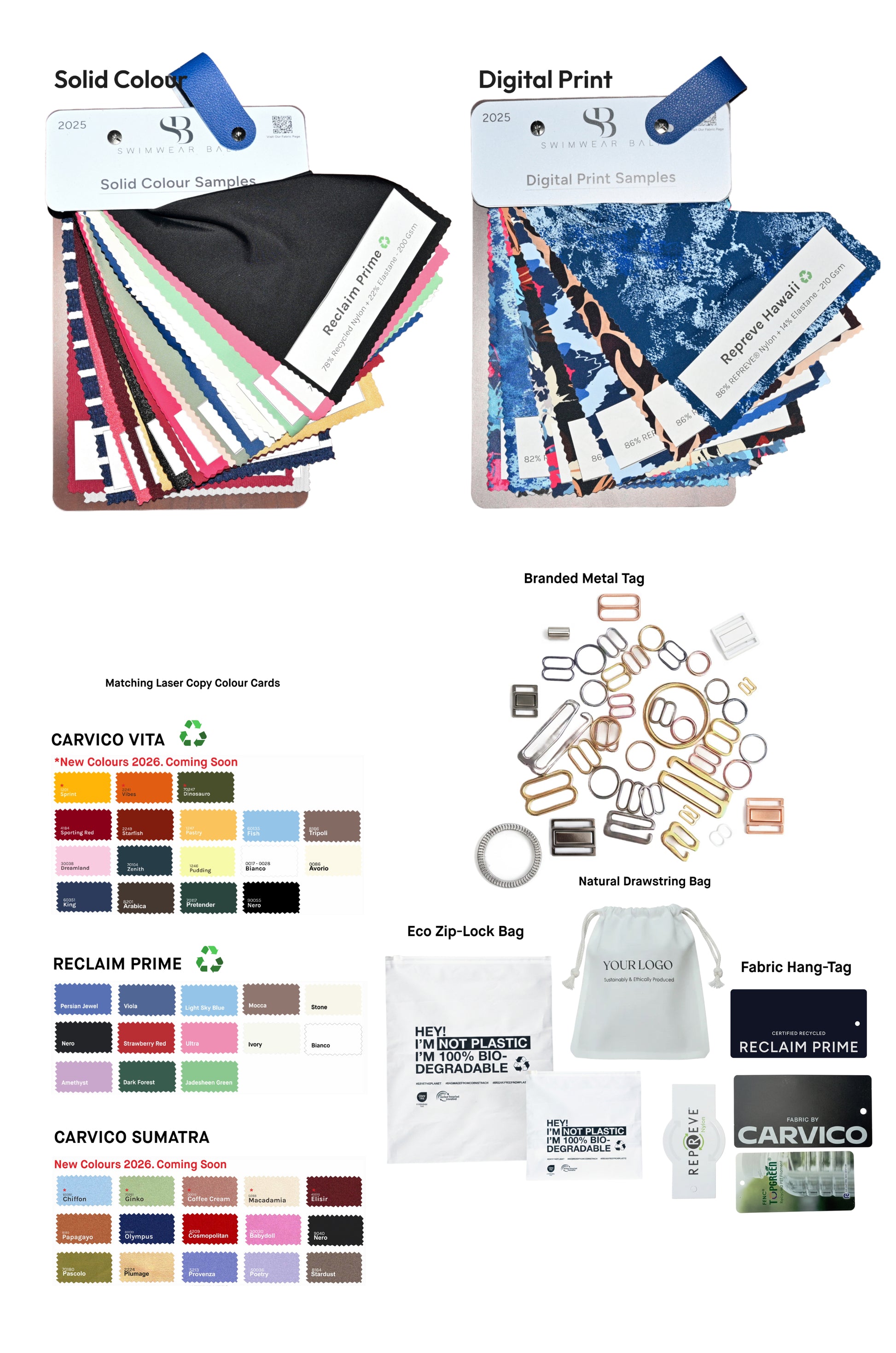 Swim Fabric Swatch Pack