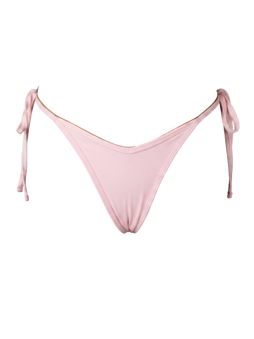 Bikini Bottom with Tie Sides + Binding