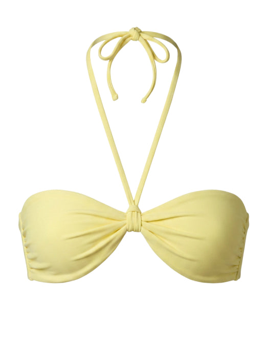 Bandeau Top with Halter Tie Neck