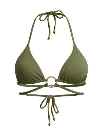 Strappy Triangle Top with O-Ring