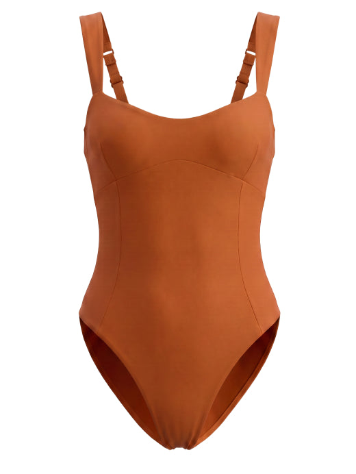 Panel One Piece with Adjustable Strap