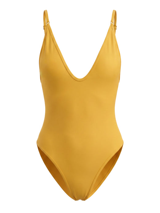 Low Front V Neck One Piece