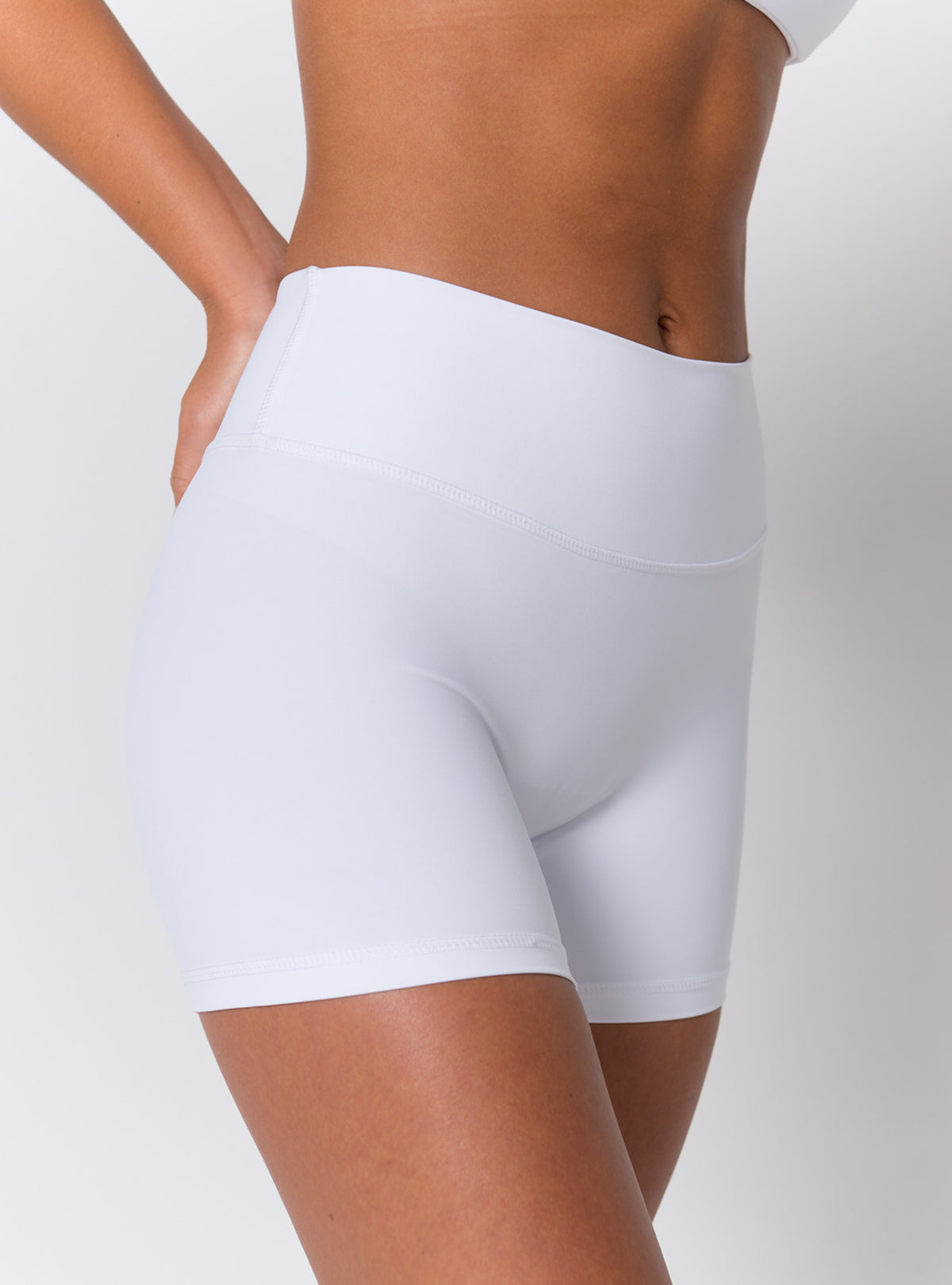 High Waist Seamless Bike Shorts