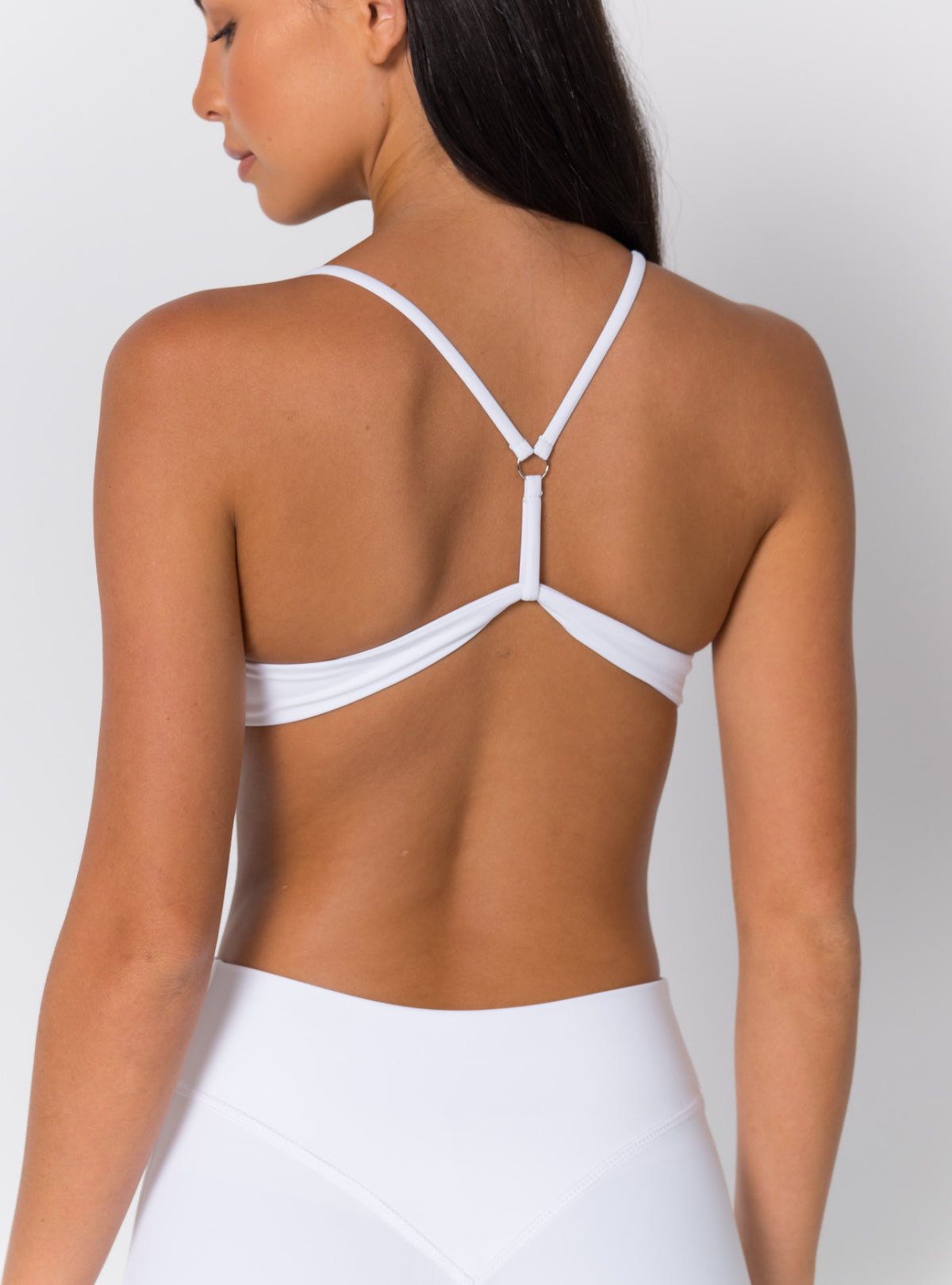 Scoop Neck Ring-Back Sports Bra