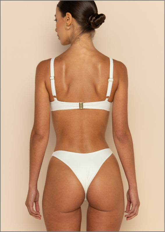 High hip with Cheeky coverage bottom