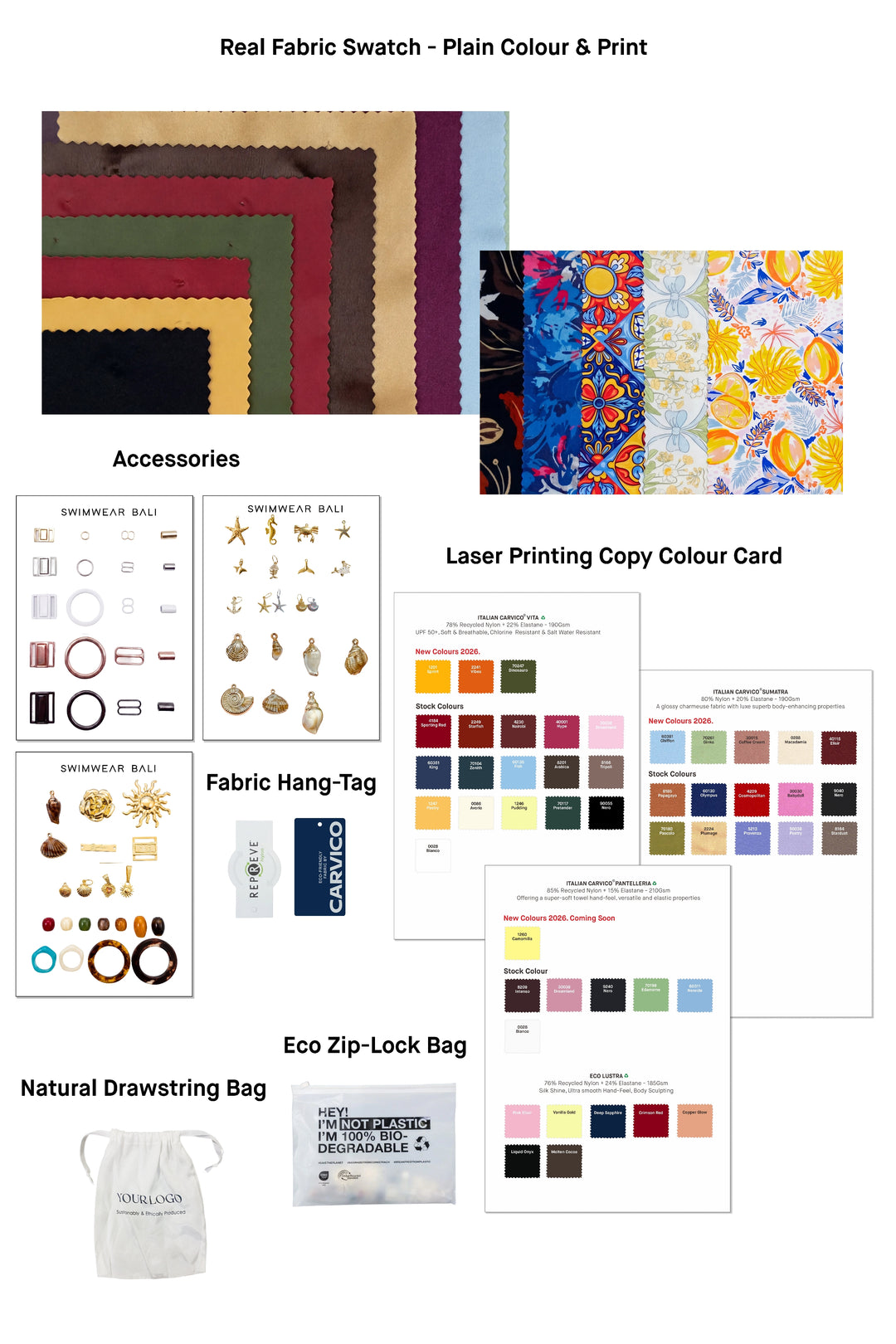 Swim Fabric Swatch Pack