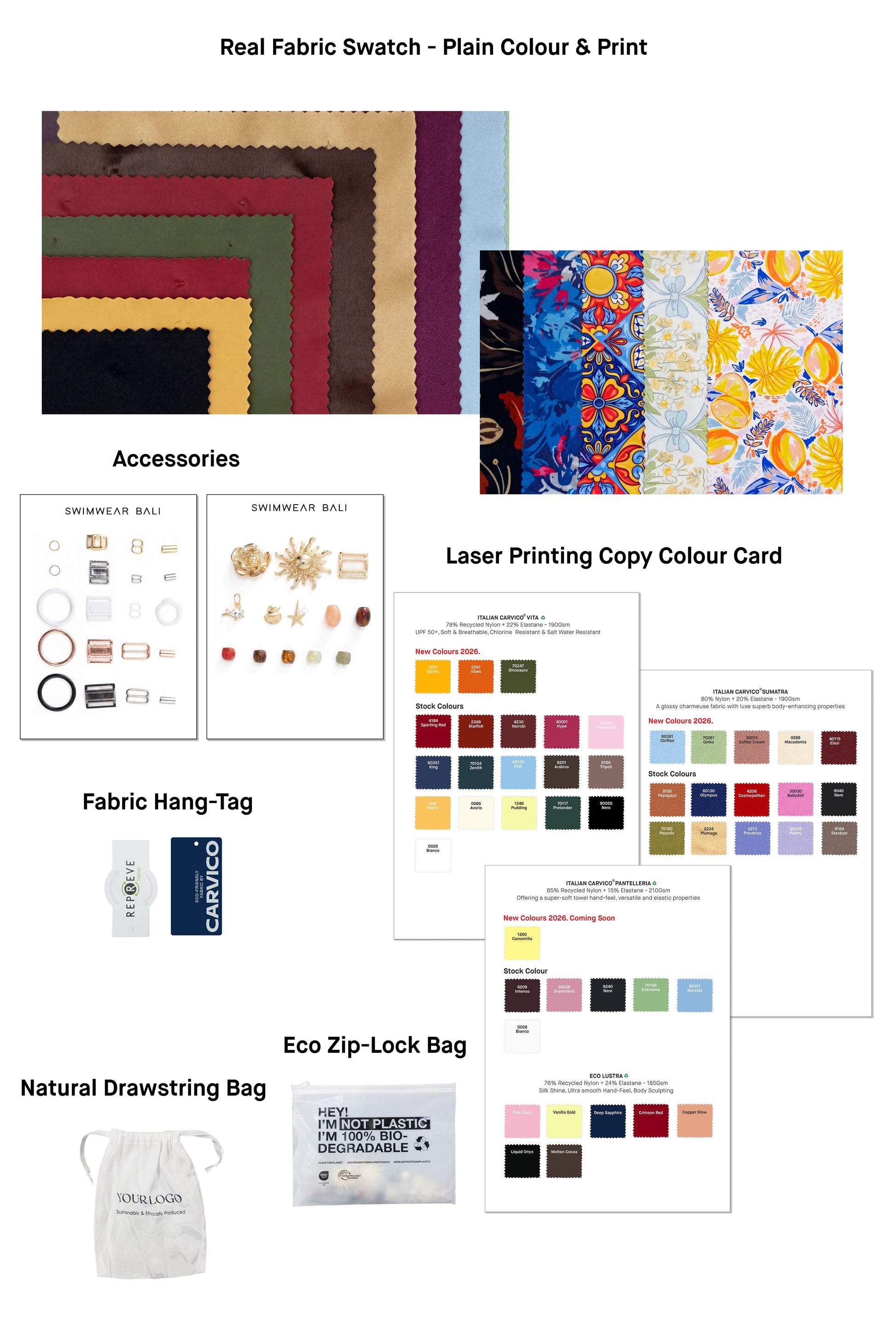 Swim Fabric Swatch Pack