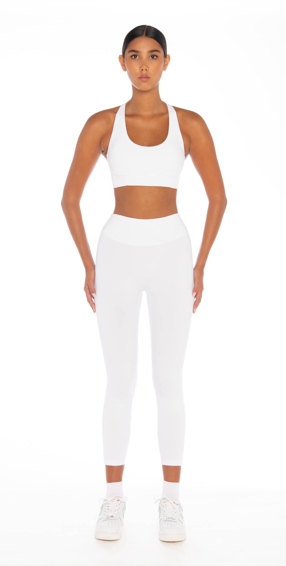 AW/24-035 no front seam with V shape back 7/8 leggings