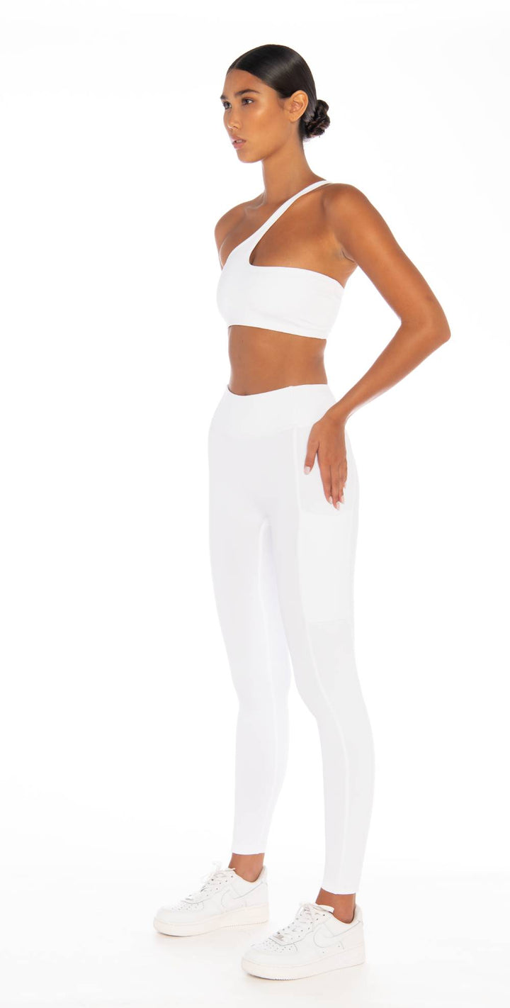 AW/24-031 no front seam full length legging with side pockets