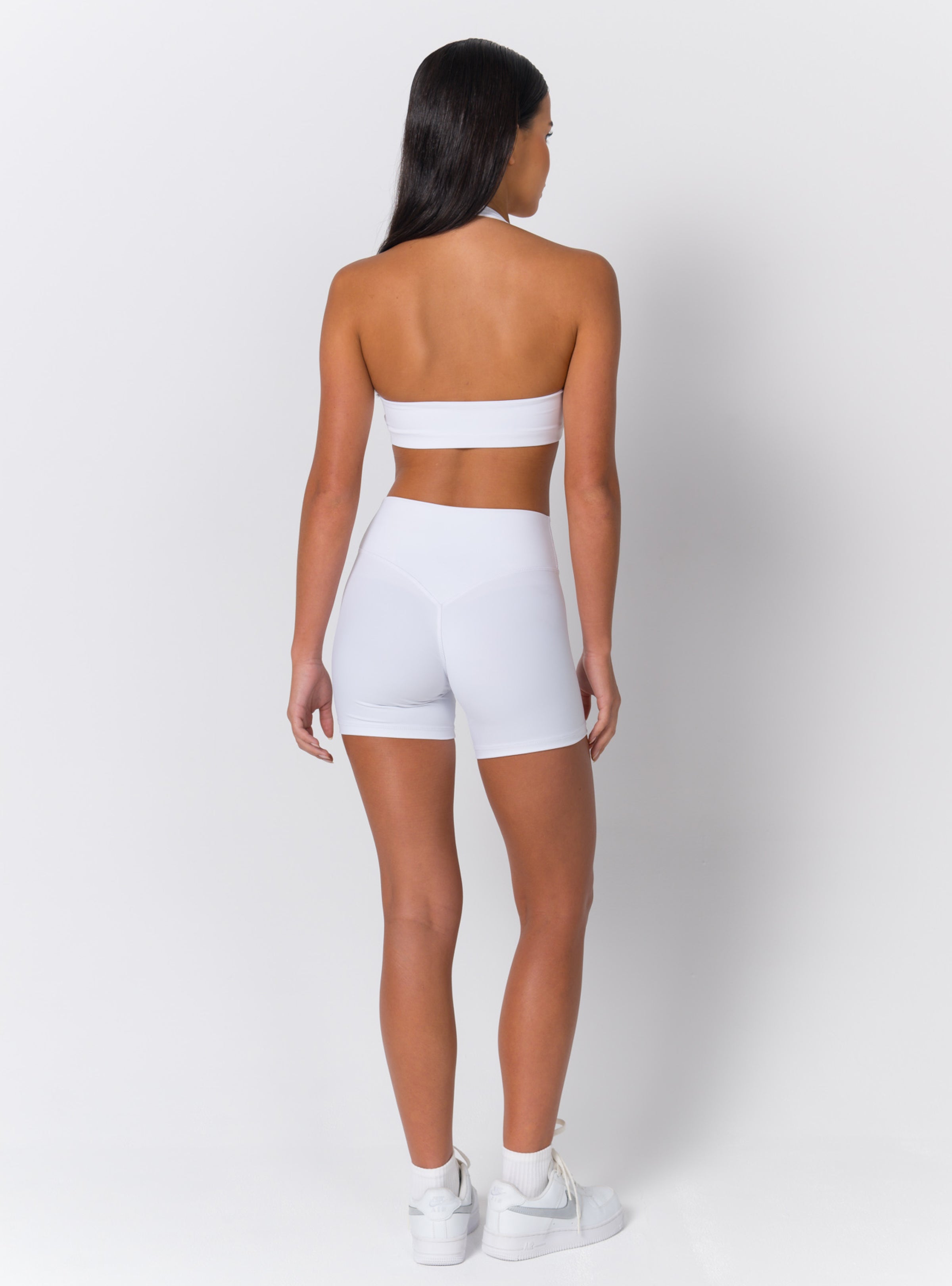 Halter Neck Square-Scoop Sports Bra