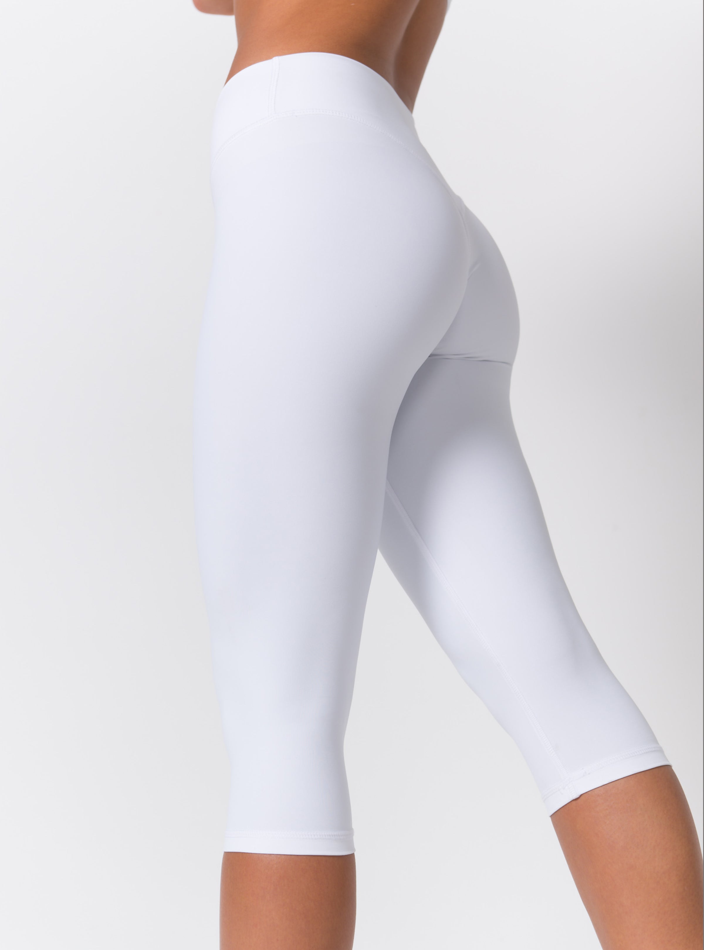 High-Waist Capri Leggings