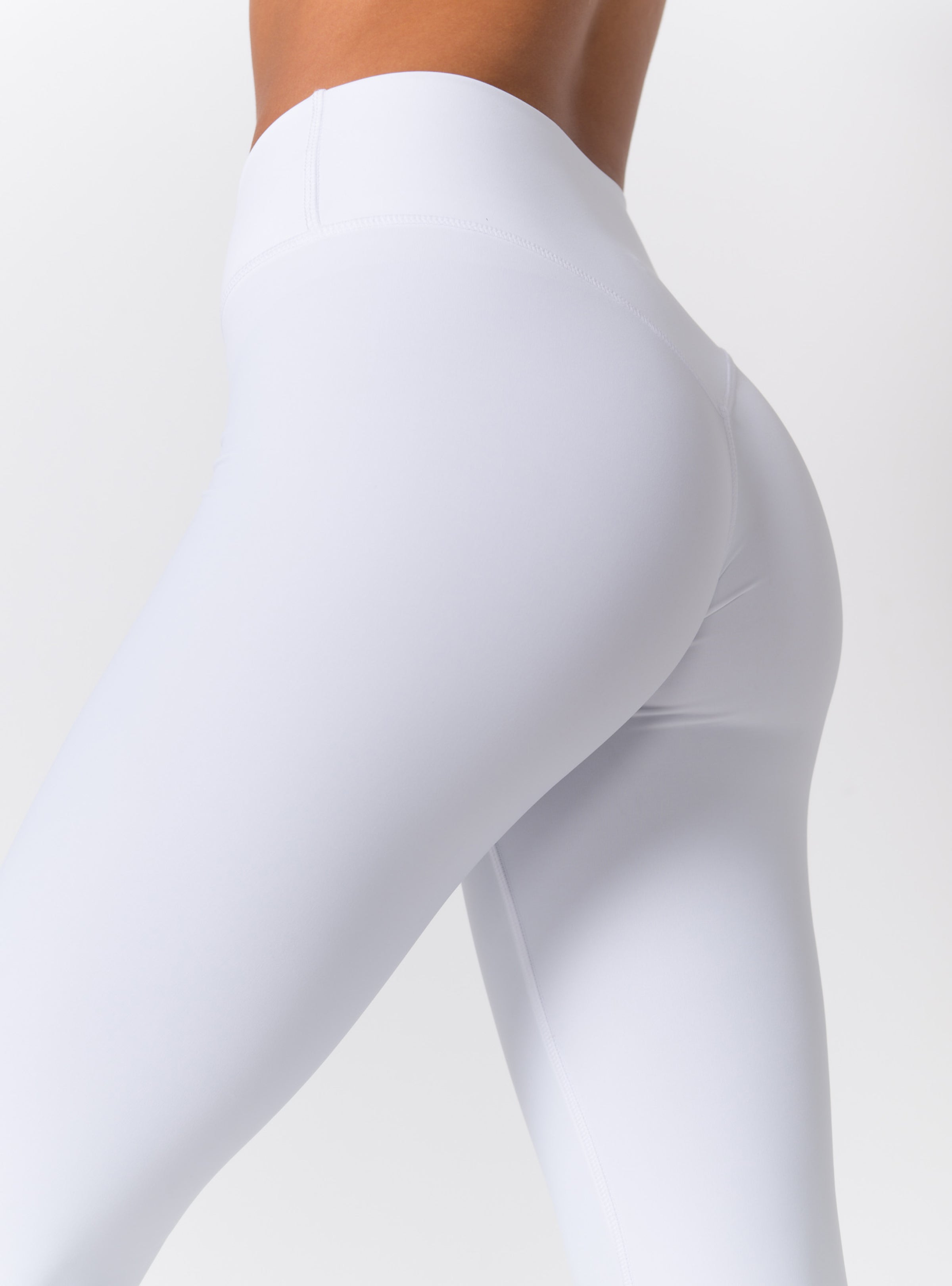 High-Waist Crossover V-Waist Leggings