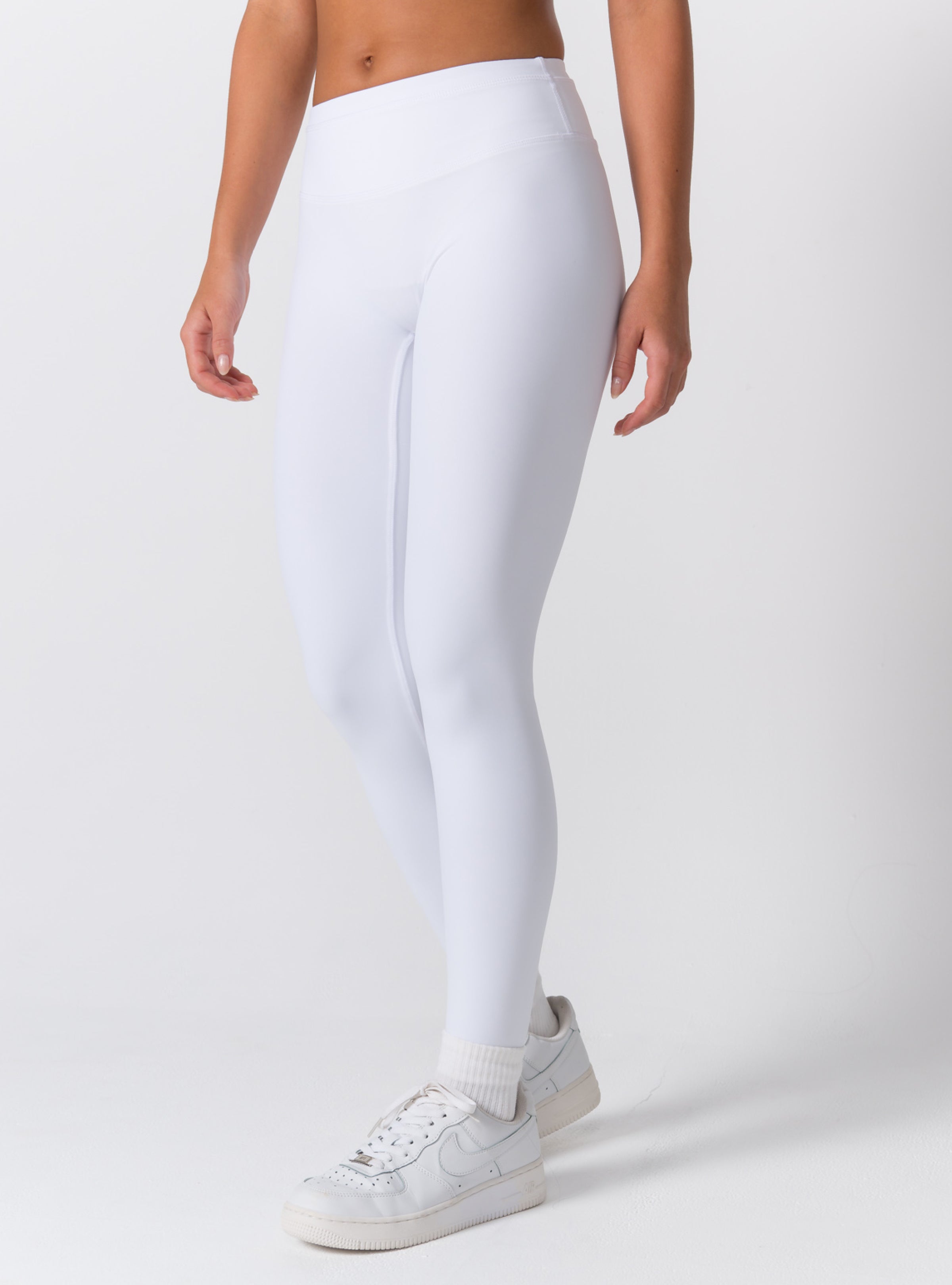 High-Waist Flat-Band Sculpting Leggings