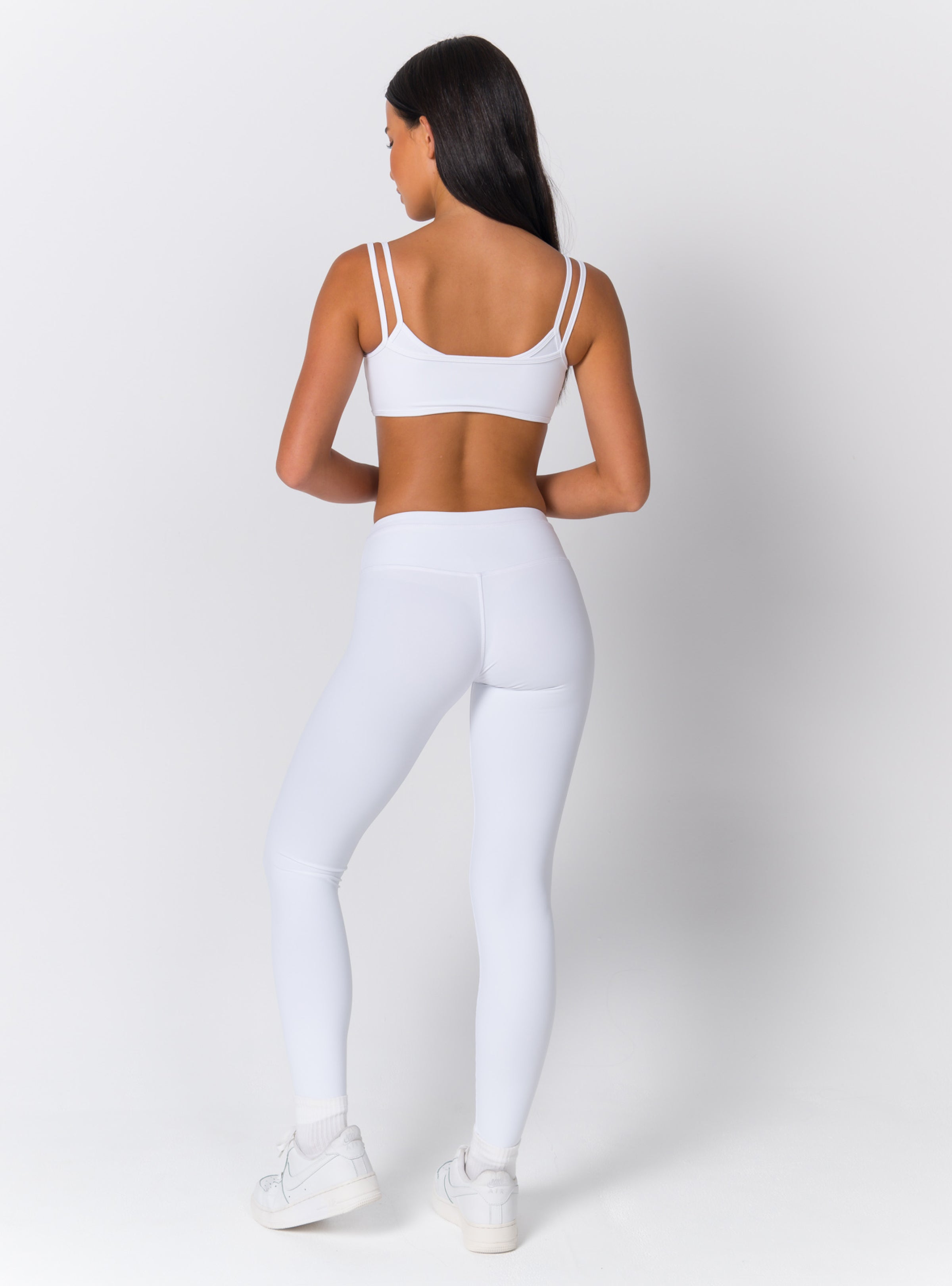 High-Waist Flat-Band Sculpting Leggings