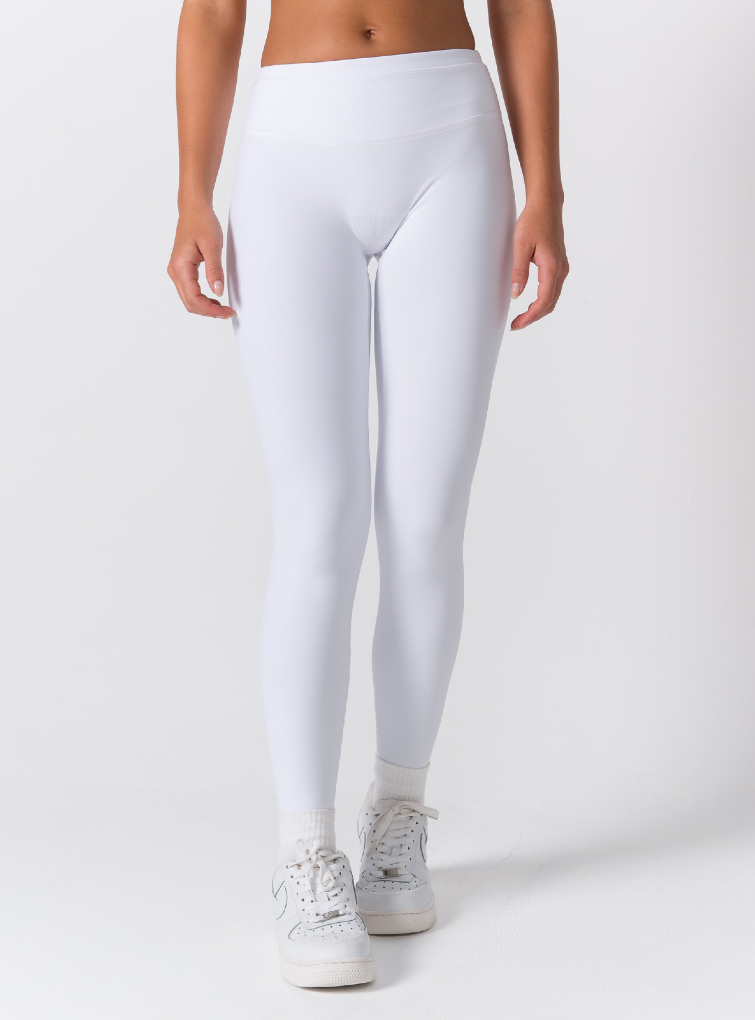 High-Waist Flat-Band Sculpting Leggings