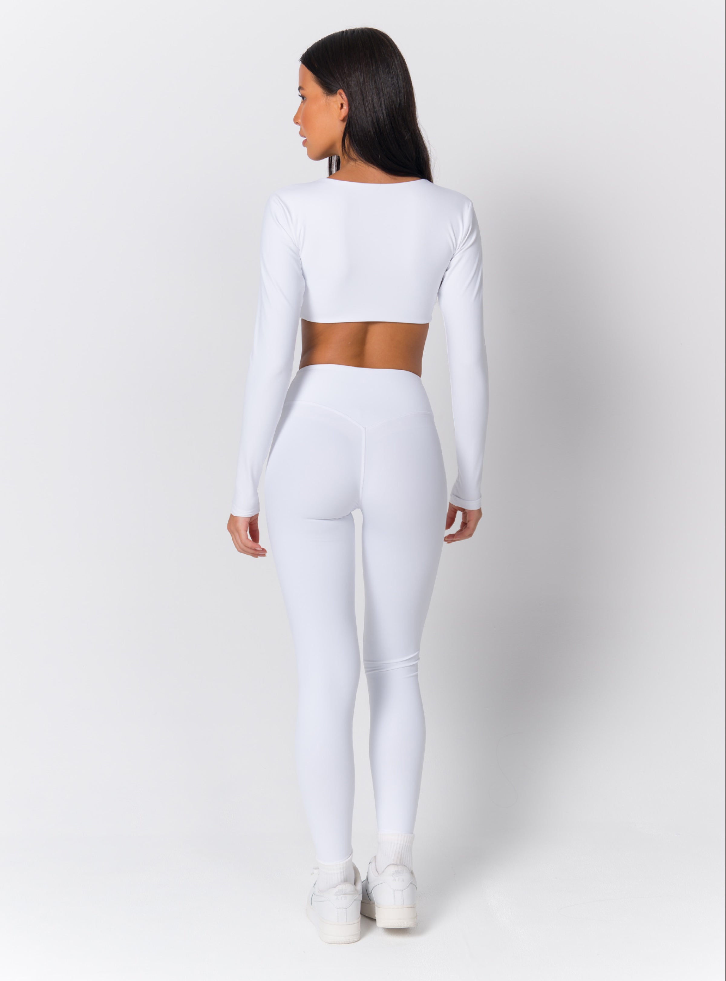 High-Waist High-Sheen Sculpting Leggings