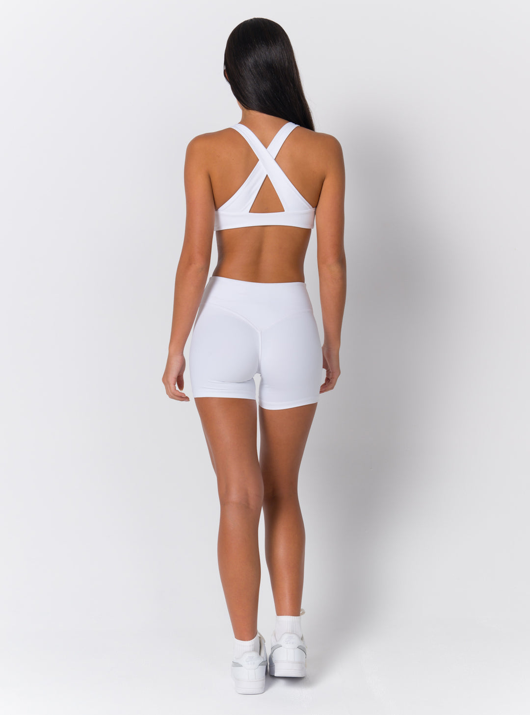 High-Waist Seamless Bike Shorts