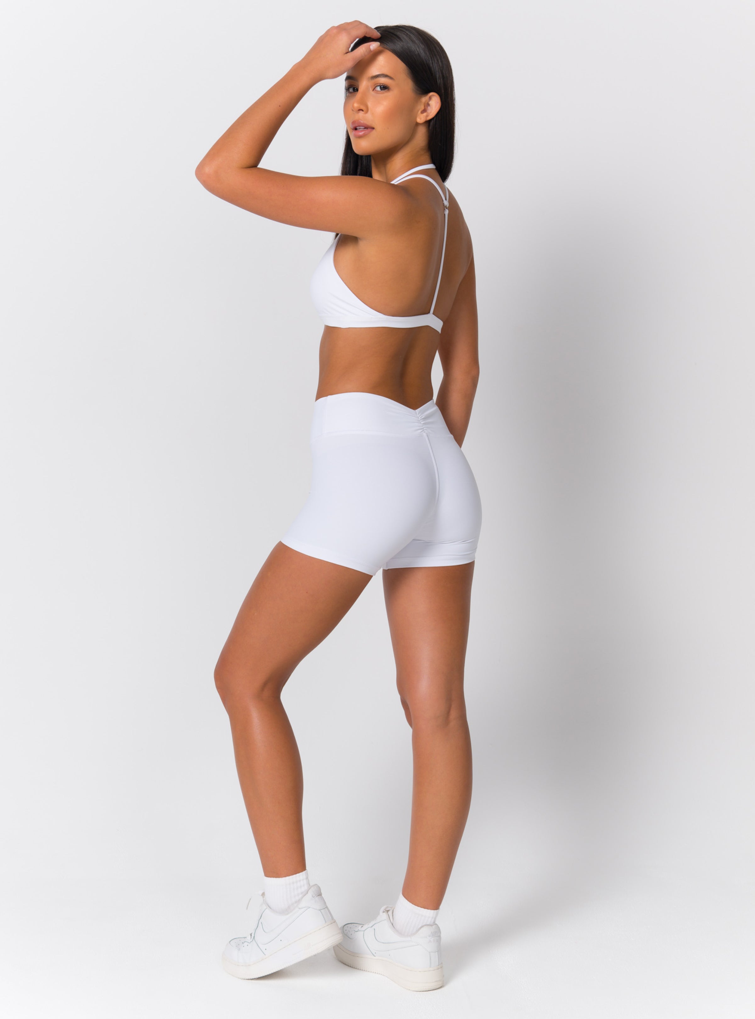 High-Waist Seamless Biker Shorts