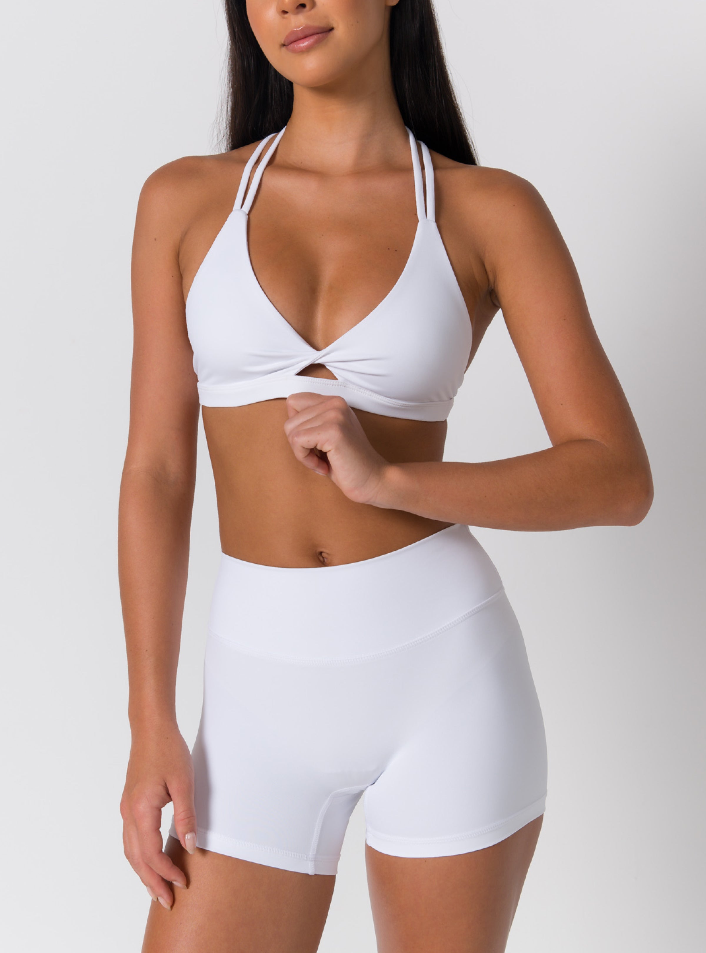 High-Waist Seamless Biker Shorts