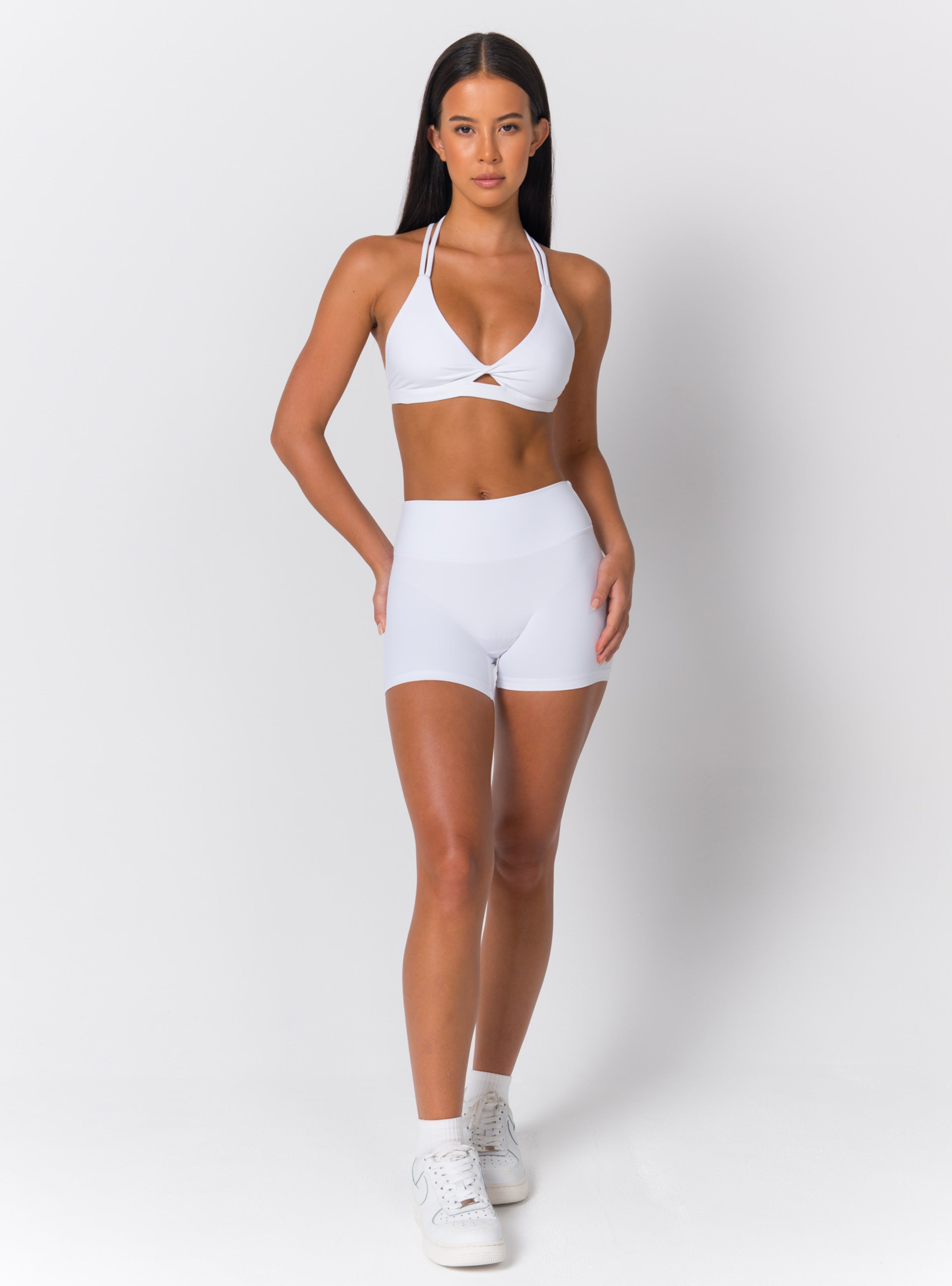 High-Waist Seamless Biker Shorts