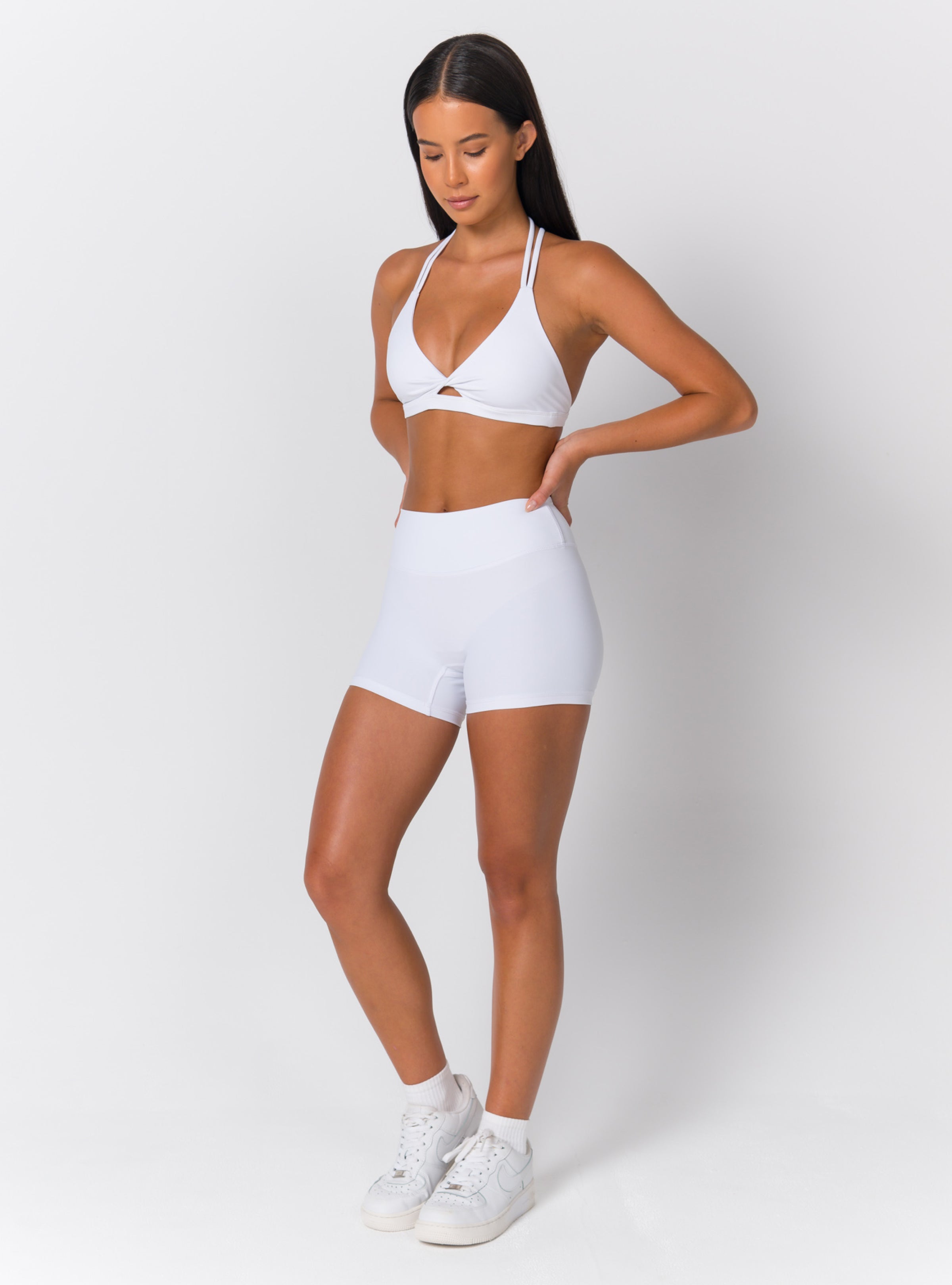 High-Waist Seamless Biker Shorts