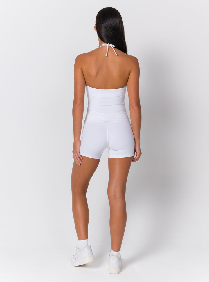High-Waist Seamless Mini Shorts