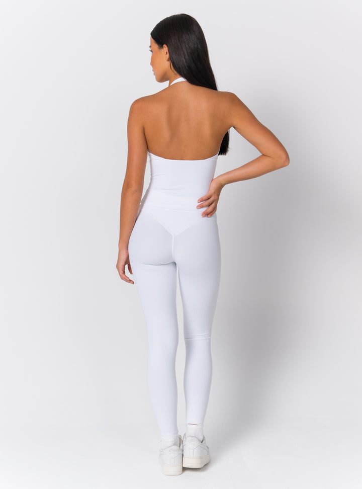 High-Waist Wrap-Front Sculpting Leggings