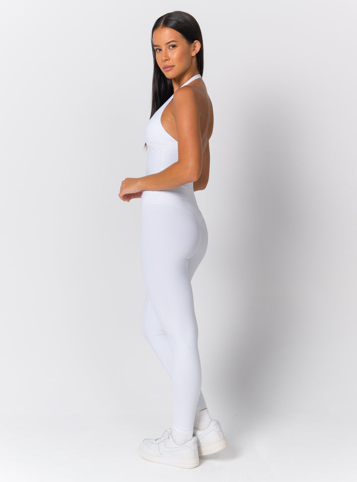 High-Waist Wrap-Front Sculpting Leggings