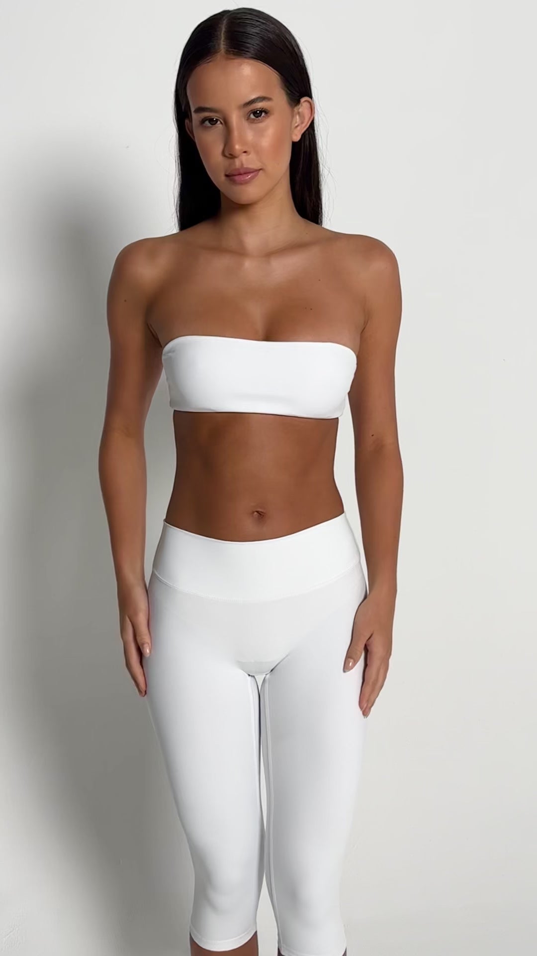 High-Waist Capri Leggings